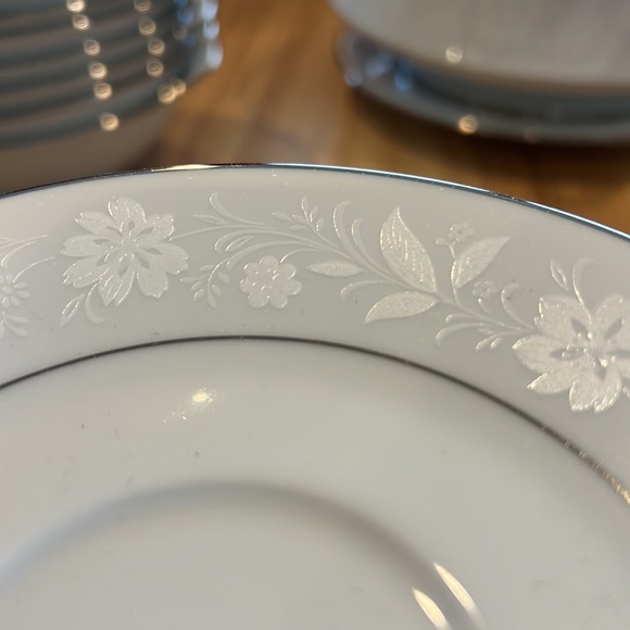 Noritake Ranier 6909 China Coffee/Tea Saucers